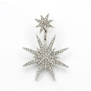 ✨Just In✨Silver Star Crystal Fission Stud Earring